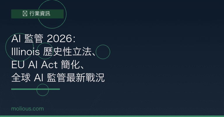 AI 監管封面圖：2026年Illinois立法EU AI Act簡化全球監管戰況