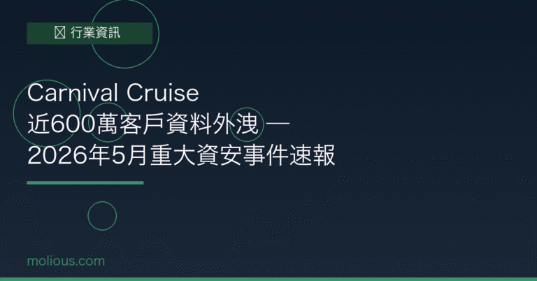 Carnival 封面圖：Carnival Cruise 近600萬客戶資料外洩事件速報