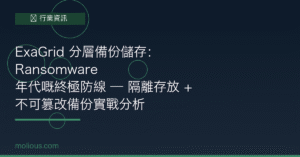 ExaGrid 分層備份儲存方案 Ransomware 防護封面圖