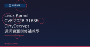 Linux Kernel CVE-2026-31635 DirtyDecrypt 漏洞實測與修補封面圖