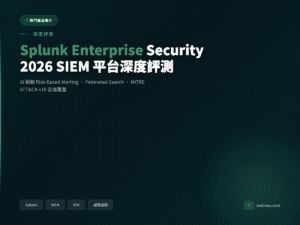 Splunk SIEM 平台深度評測封面圖