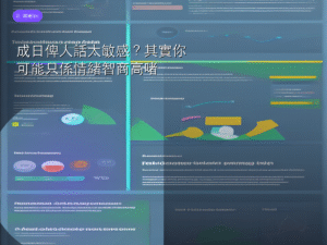 成日俾人話太敏感？其實你可能只係情緒智商高啫