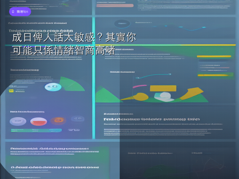 成日俾人話太敏感？其實你可能只係情緒智商高啫