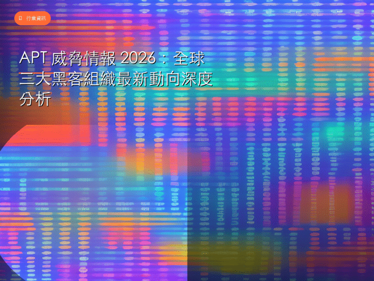 APT威脅情報 封面圖：全球黑客組織最新動向分析
