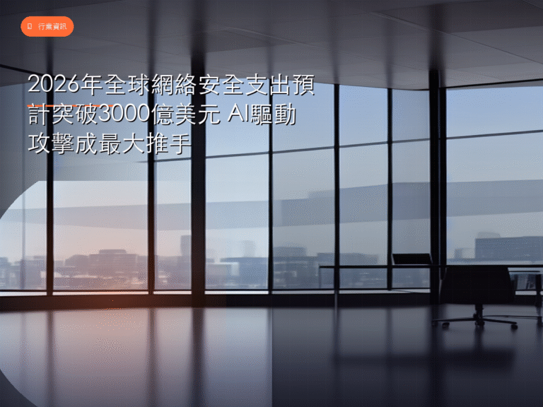 2026年全球網絡安全支出預計突破3000億美元 AI驅動攻擊成最大推手