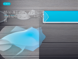htop 進階用法：10 個你可能唔知嘅 Linux 效能監控秘技