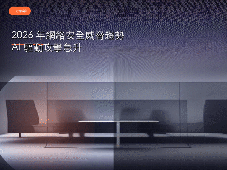 2026 年網絡安全威脅趨勢 AI 驅動攻擊急升