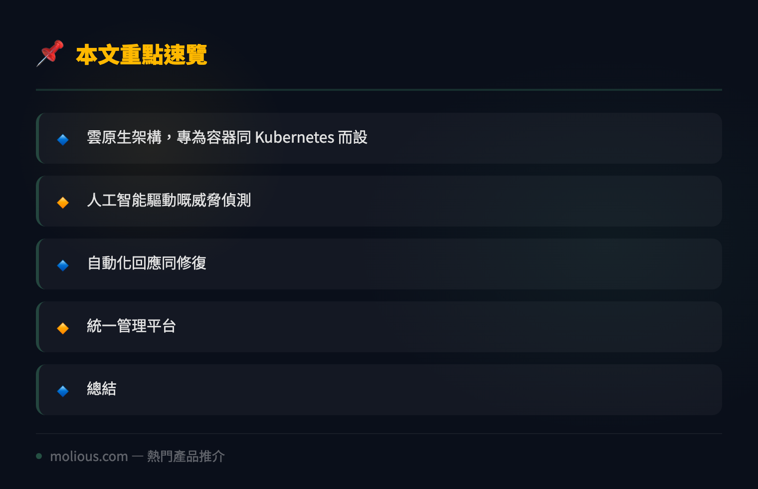 SentinelOne Singularity Cloud Workload Security 雲工作負載防護評測 - 文章重點速覽 infographic