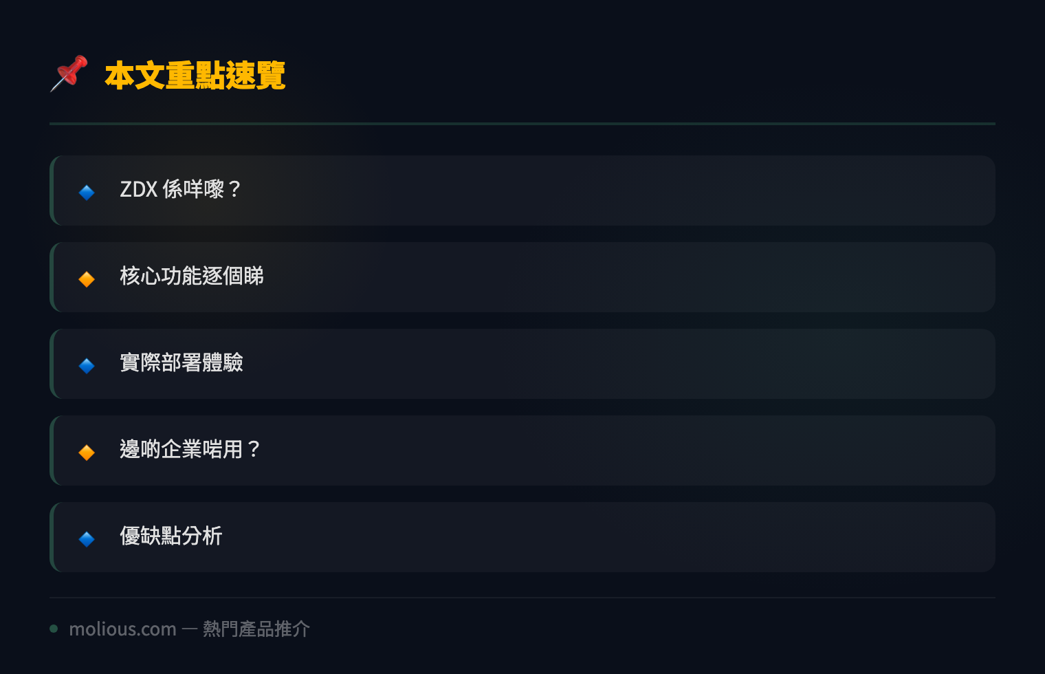 Zscaler ZDX 深度評測:數碼體驗監控嘅新標準 - 文章重點速覽 infographic